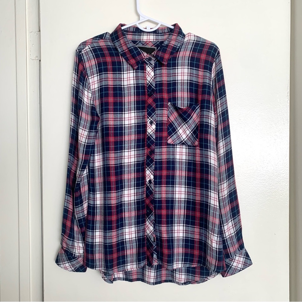 Rails Plaid Button Down